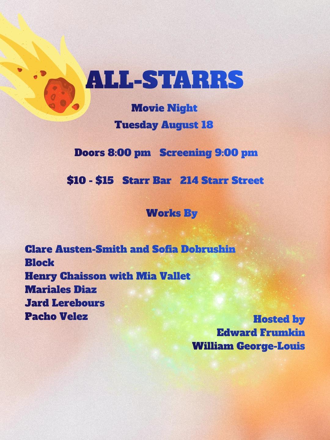 All-Starrs Movie Night