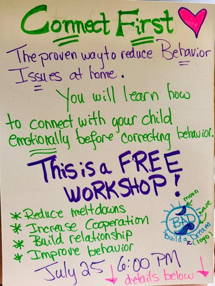 Connect First Free Workshop