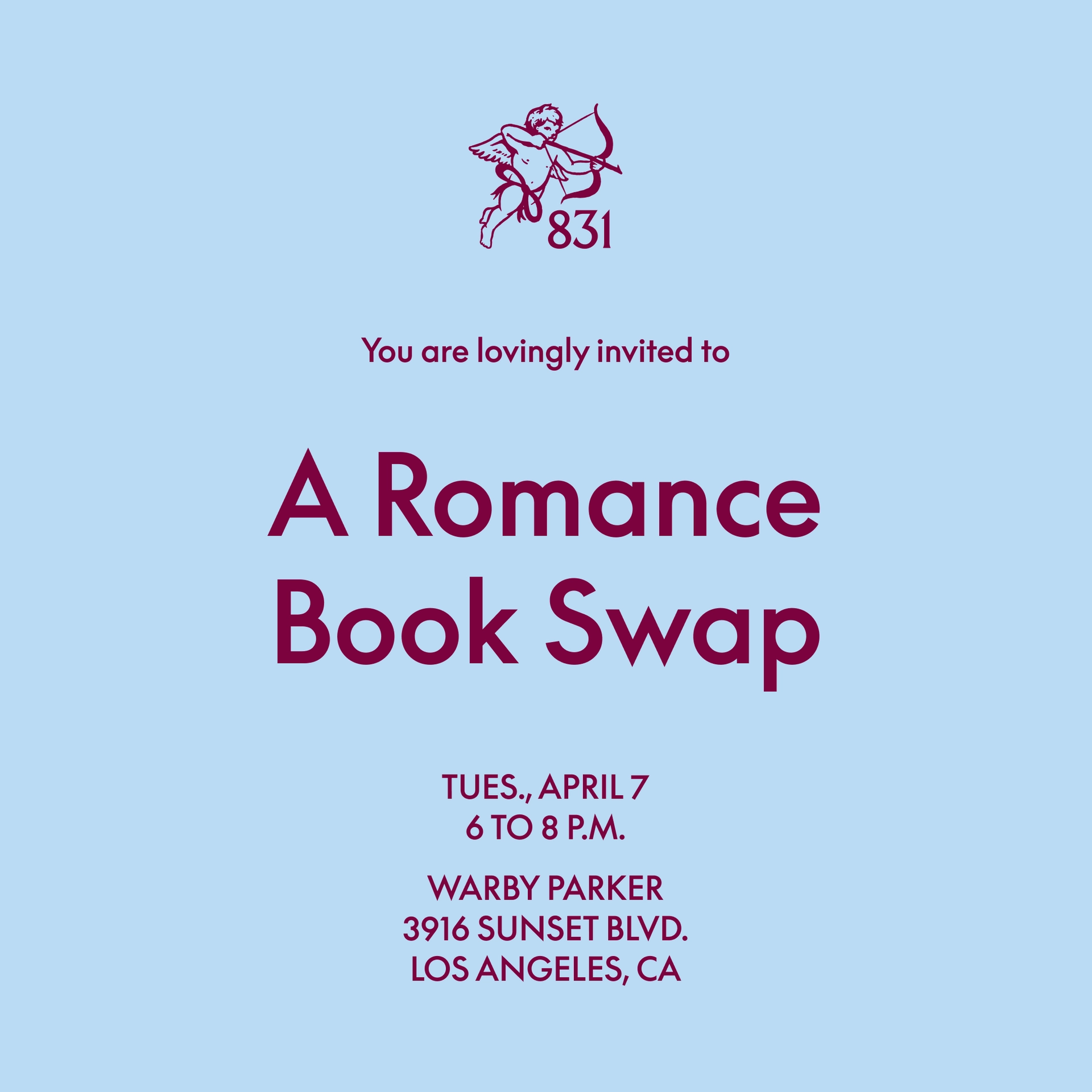 LA: Romance Book Swap
