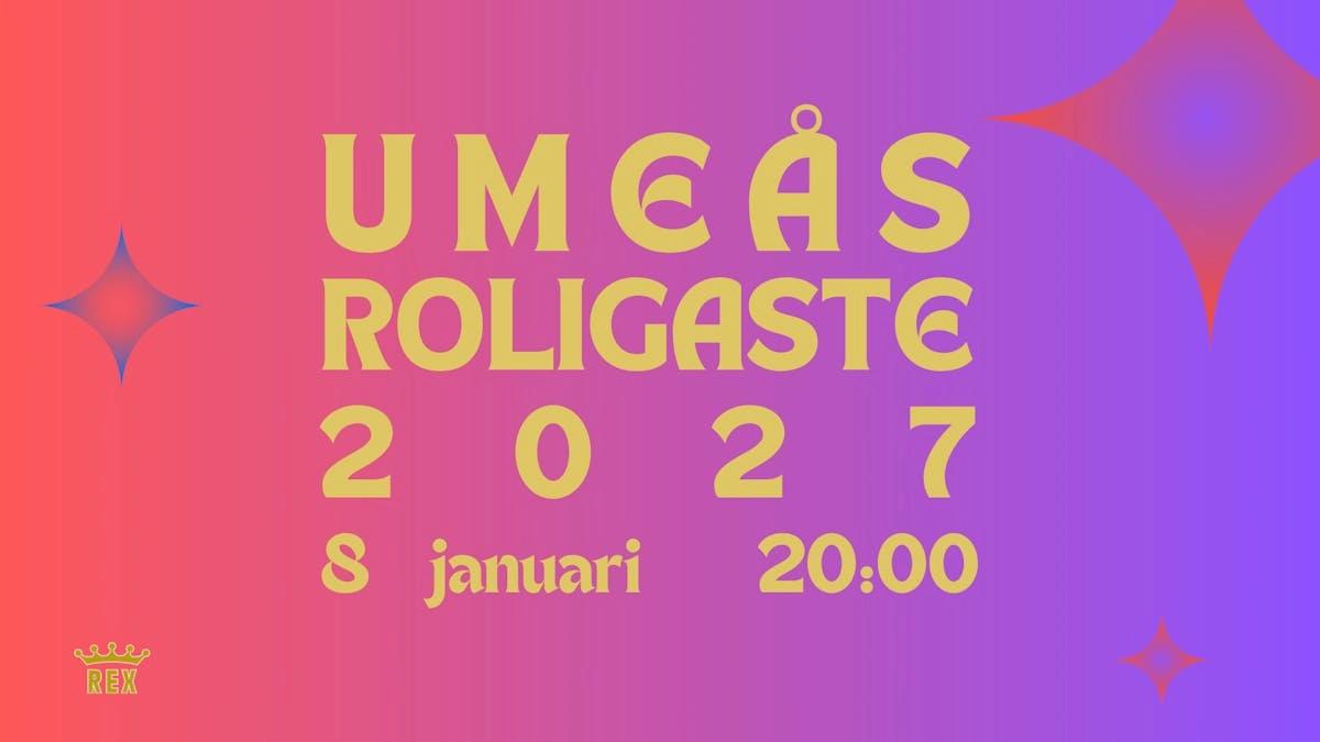 Umeås roligaste 2027