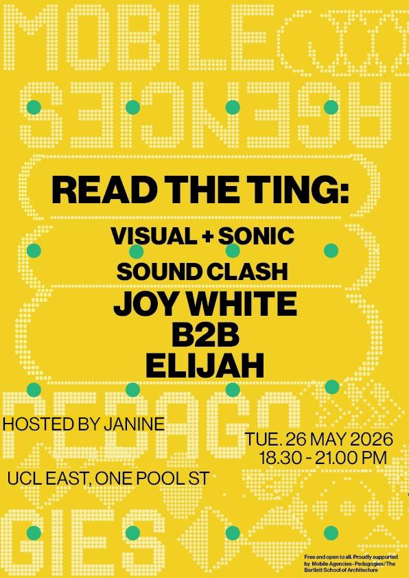 Read the Ting: Visual & Sonic Sound Clash