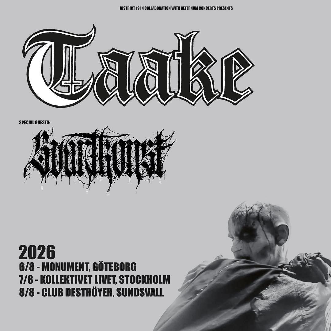 Taake + Svartkonst at Monument, Göteborg