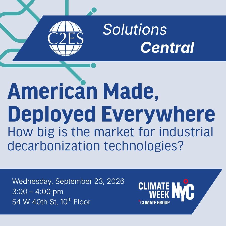 American Made, Deployed Everywhere: How big is the market for industrial decarbonization technologies?