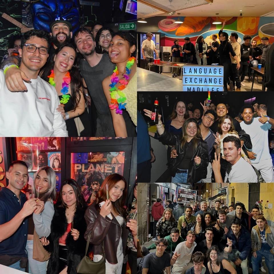 International meeting & party