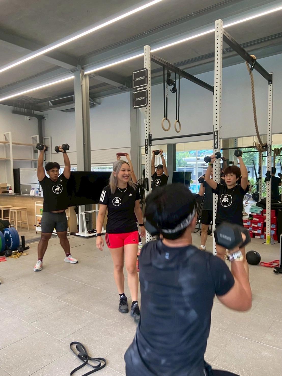 Strength Training at Ontrack Station