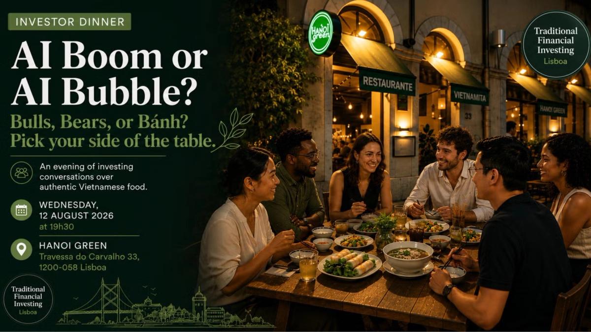Investor Dinner: AI Boom or AI Bubble? Pick your side of the table!