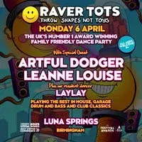 Raver Tots Mini Fest Birmingham with Artful Dodger