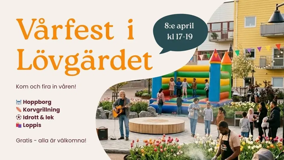 Vårfest i Lövgärdet