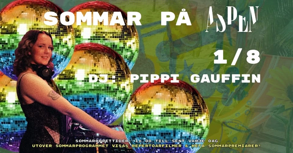 Pride på Aspen! DJ: Pippi Gauffin