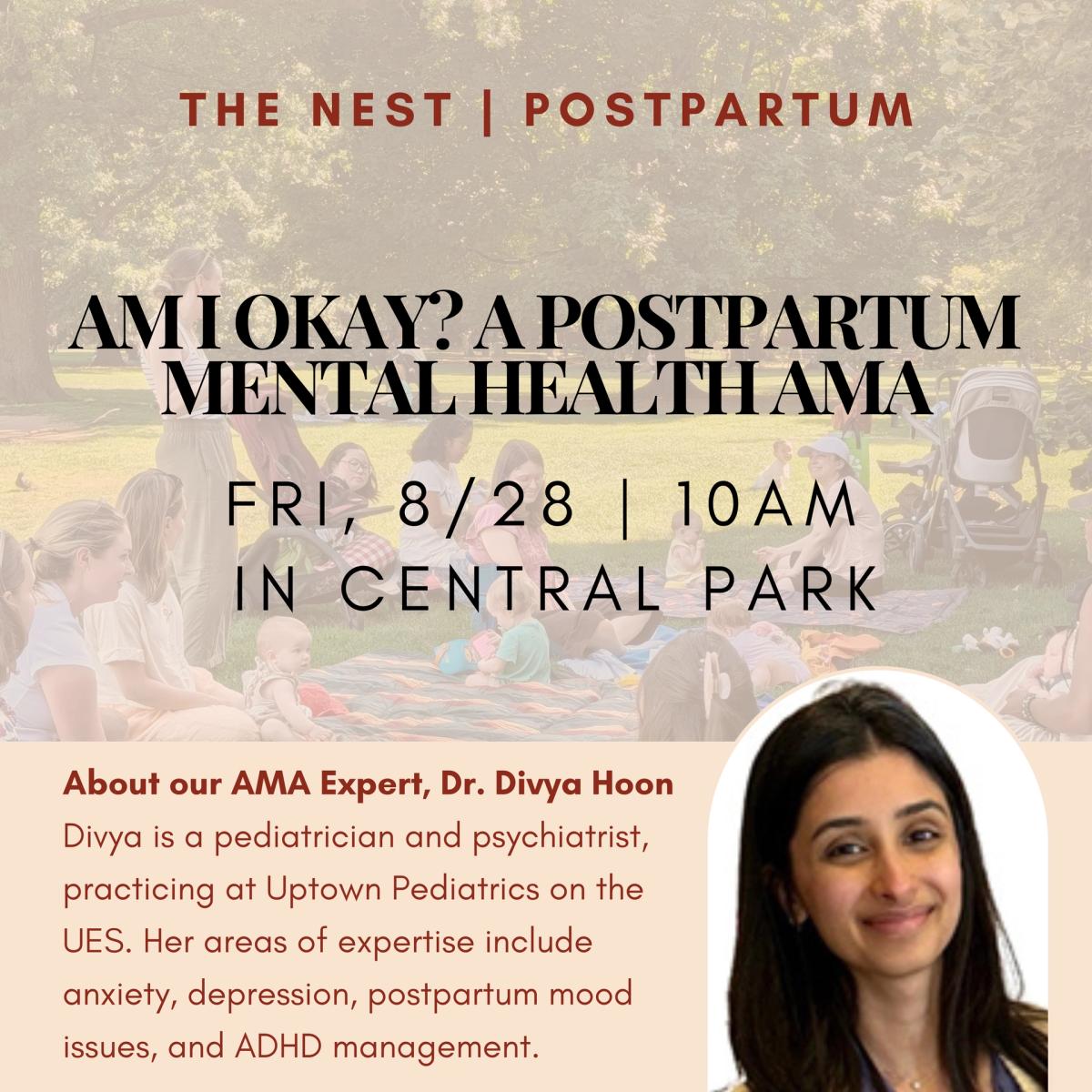 Am I Okay? A Postpartum Mental Health AMA