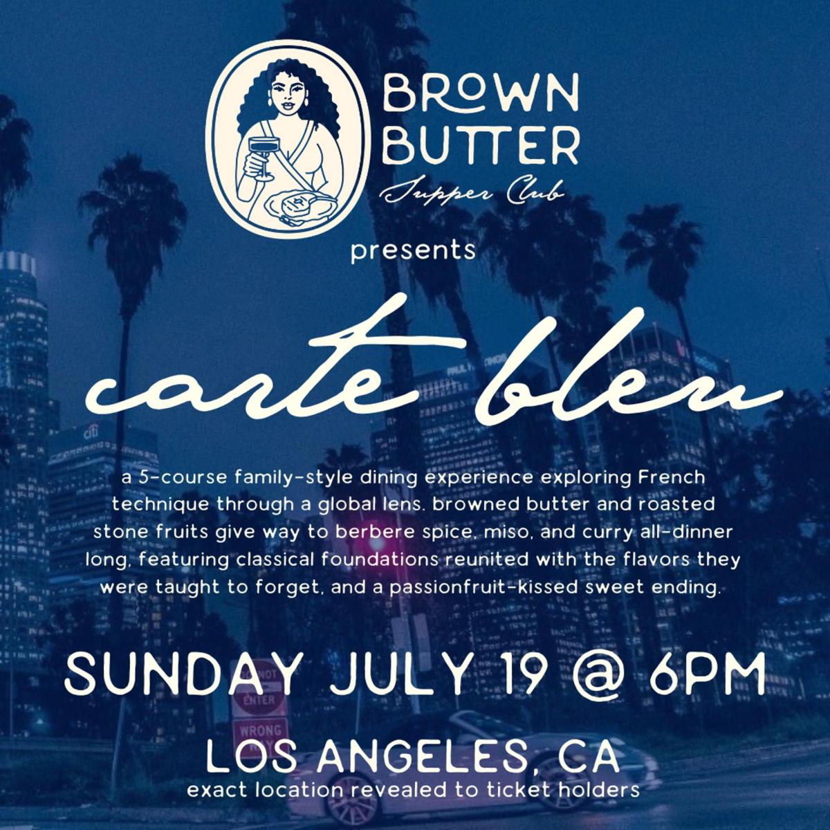 Carte Bleu: July 19 - Los Angeles, CA
