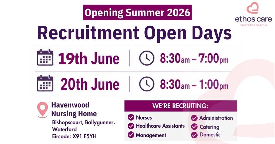 Havenwood Nursing Home Recruitment Open Day