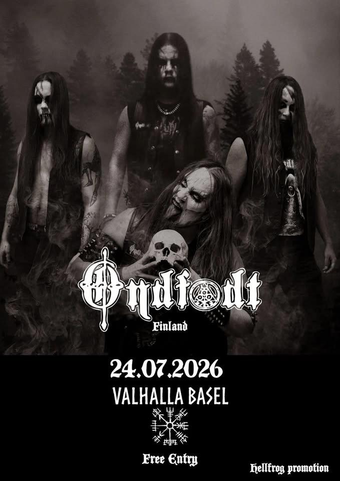 ONDFØDT (🇫🇮Österbotten black metal - Finland) + support