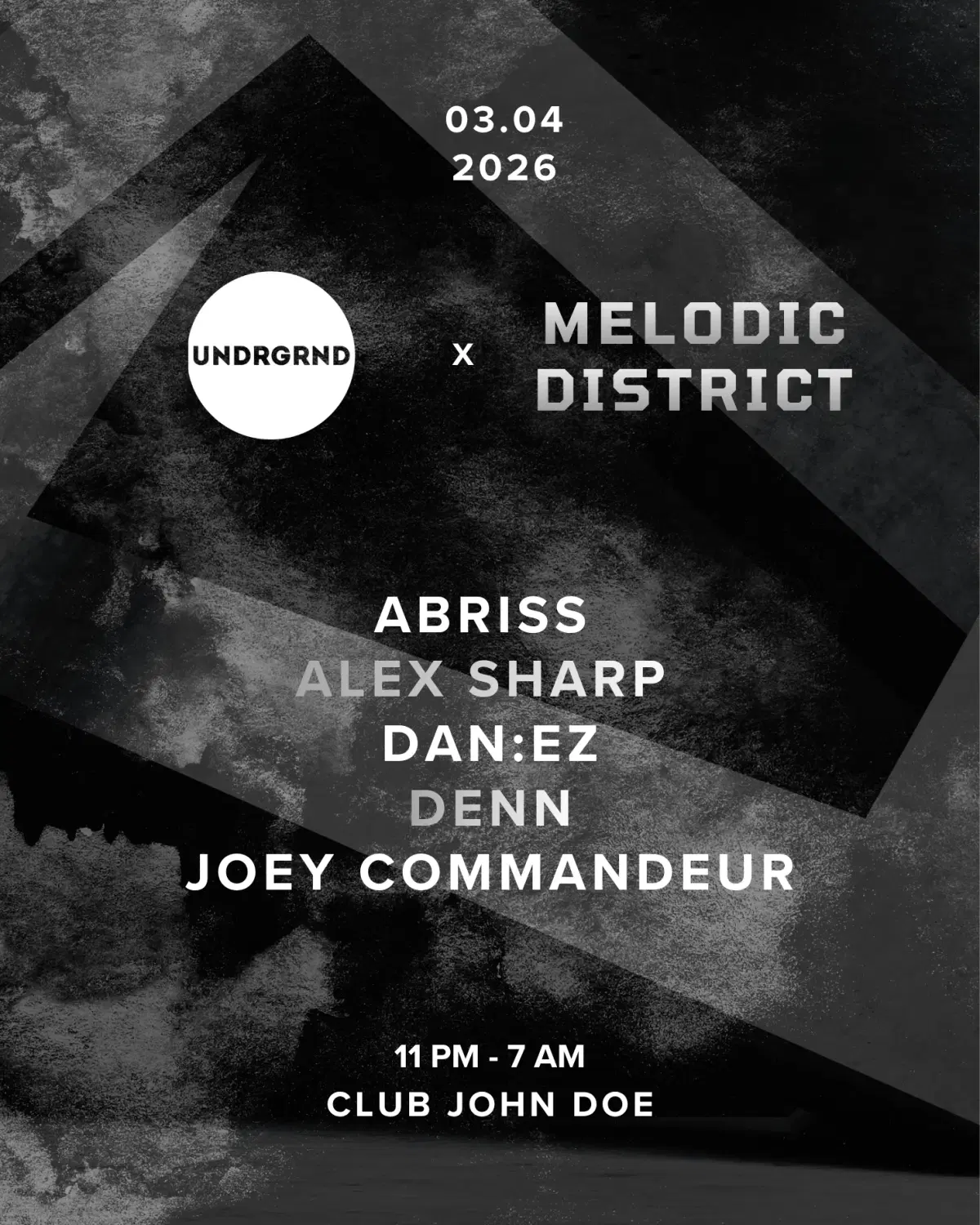 Melodic District x UNDRGRND