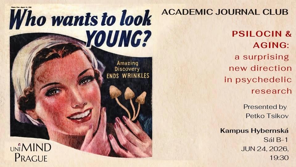 uniMIND Journal Club - Psychedelics, Ageing, and Longevity (Petko Tsikov)