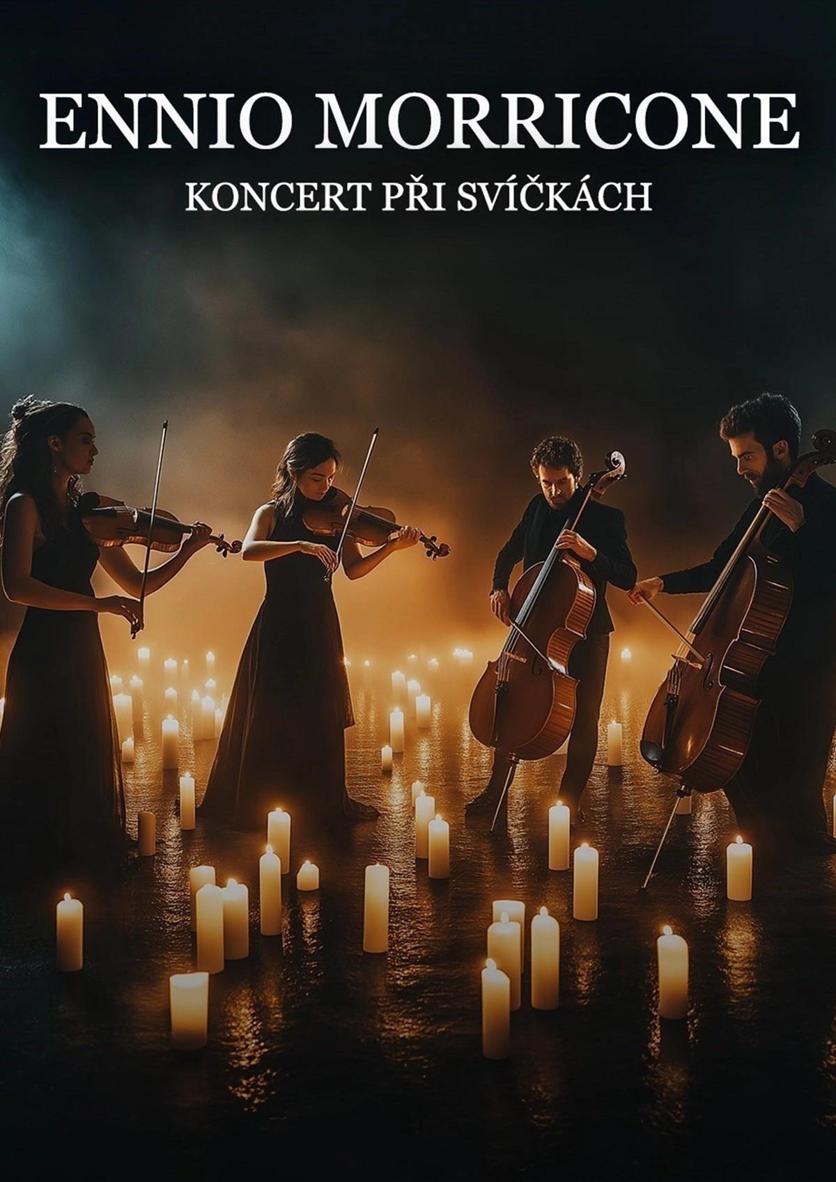 Hudba Ennia Morriconeho při svíčkách