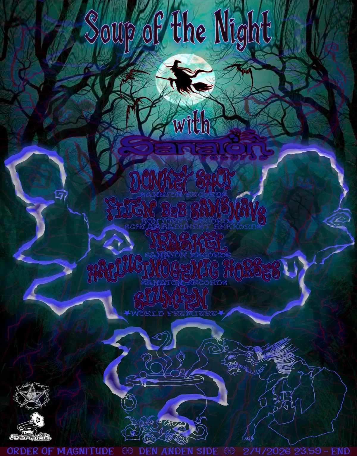 Order of Magnitude: Soup of the Night with Sanaton Records