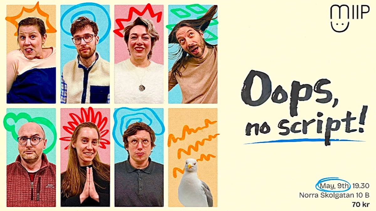OOPS, NO SCRIPT! - improv show
