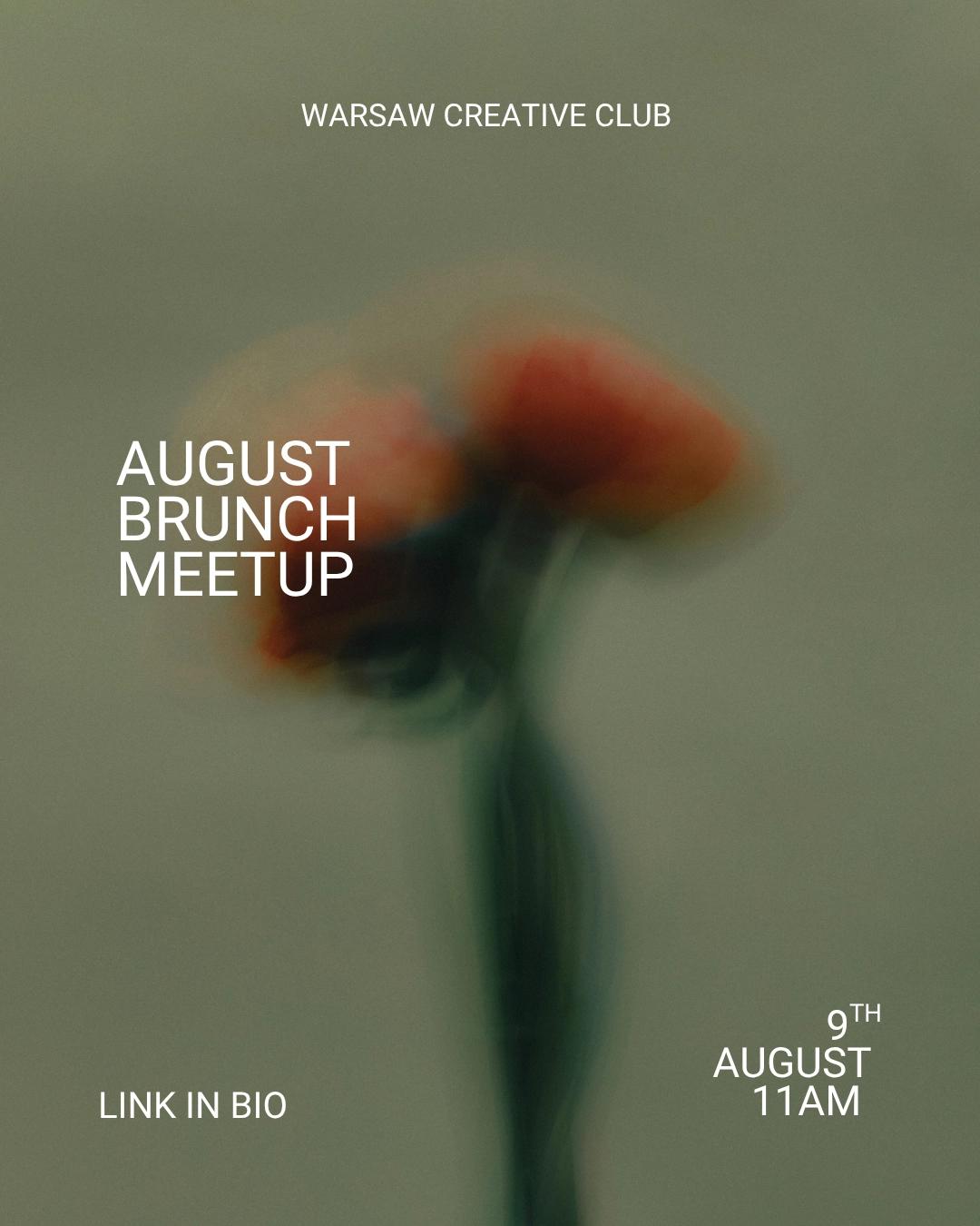 Warsaw Creative Club: August Brunch Meetup