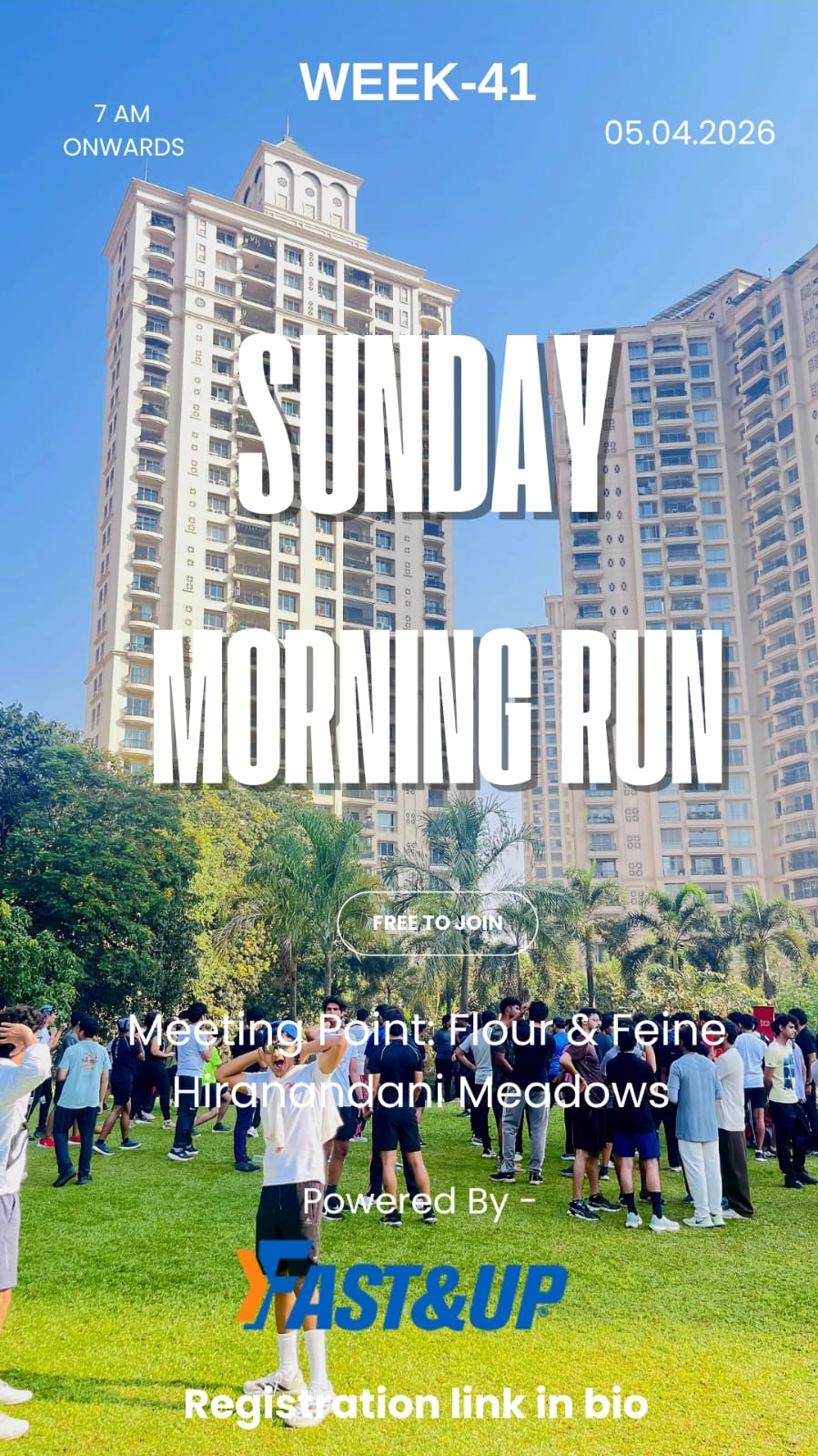 WEEK- 41 : Sunday Morning Run