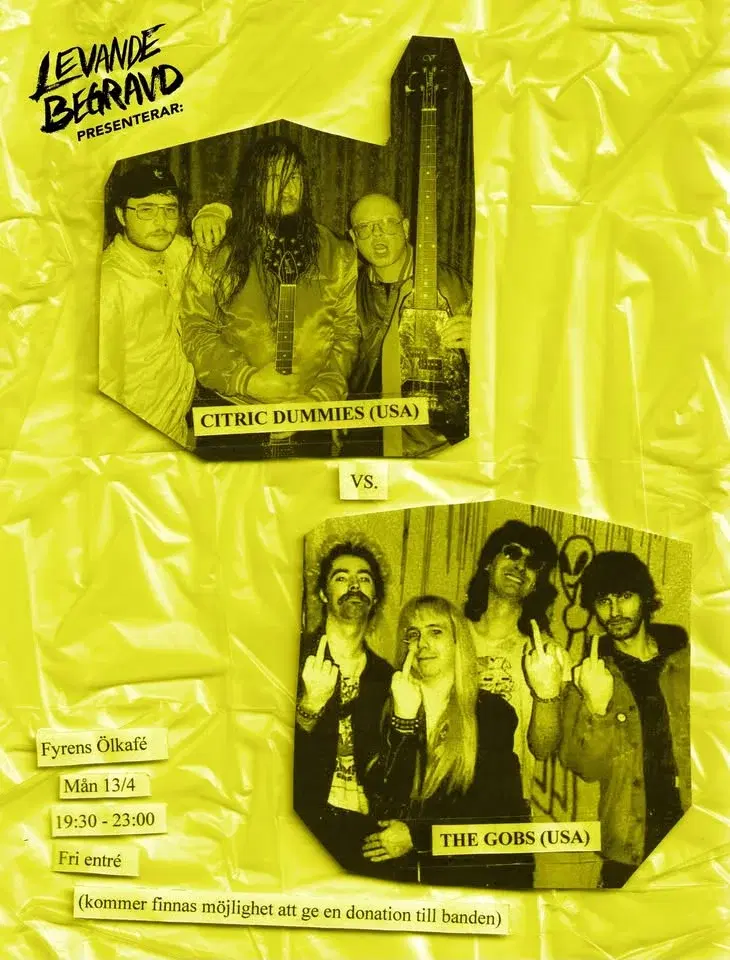 CITRIC DUMMIES (USA) & THE GOBS (USA)