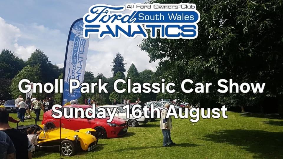Ford Fanatics South Wales @ Gnoll Park Classic Car Show - Hosted by Skewen Motor Club