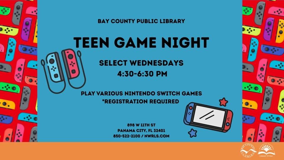 Teen Game Night (Ages 13 - 17)