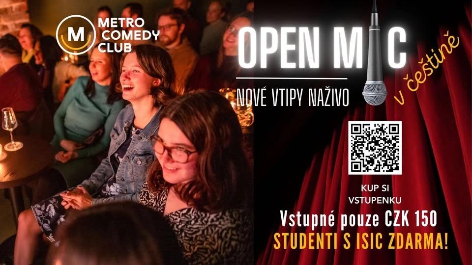 Open Mic v češtině - 22.6.
