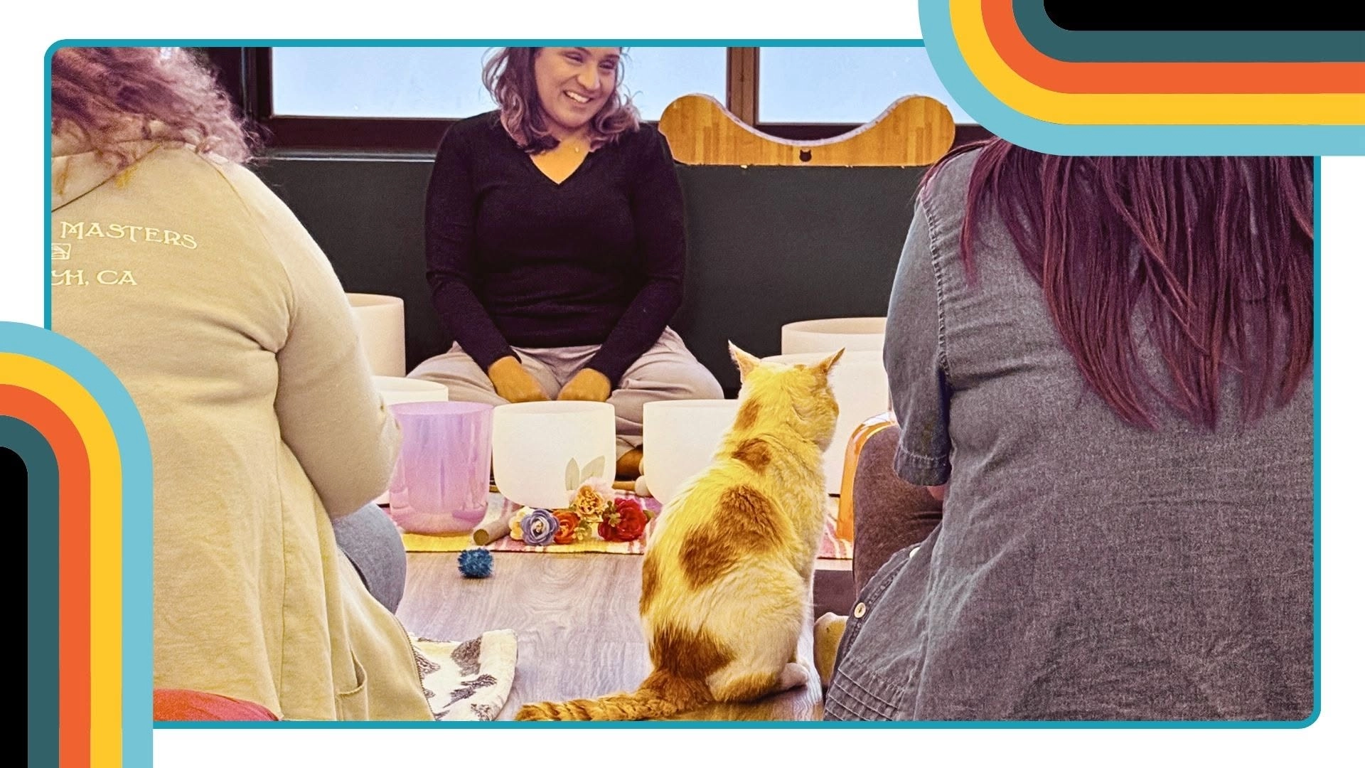 Sound Bath & Purrs – A Cat Cafe Experience