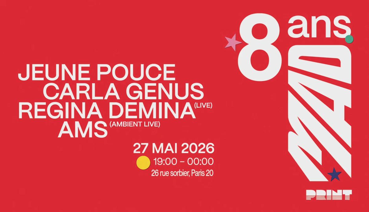 PRINT X MAD 8 ANS - 27.05 / AMS, REGINA DEMINA, CARLA GENUS