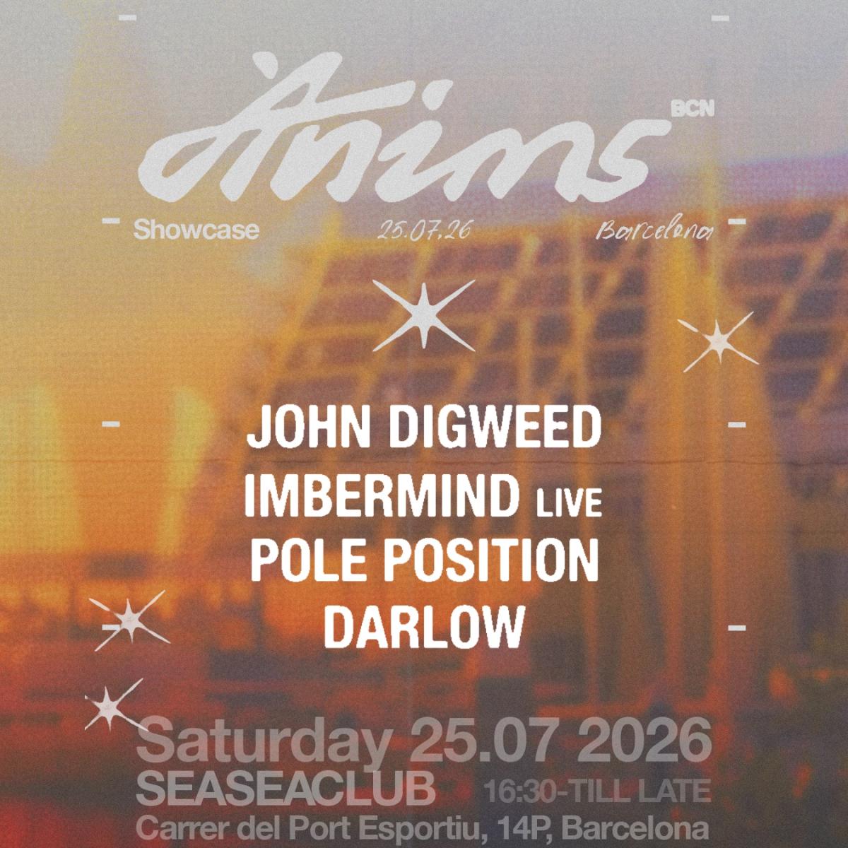Ànims: John Digweed & Imbermind live (open air + afterparty)