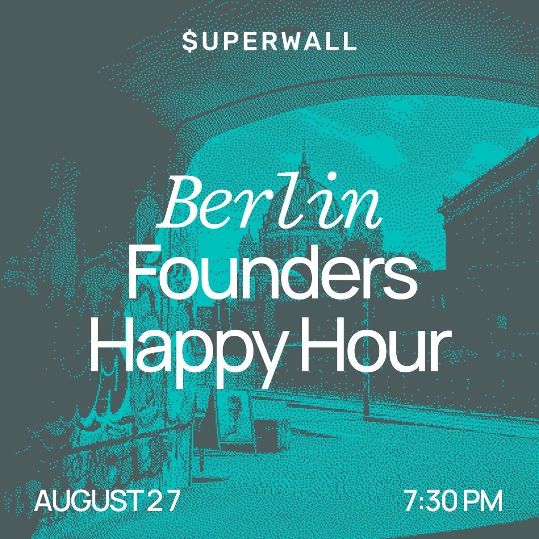 App Founders Happy Hour · Berlin