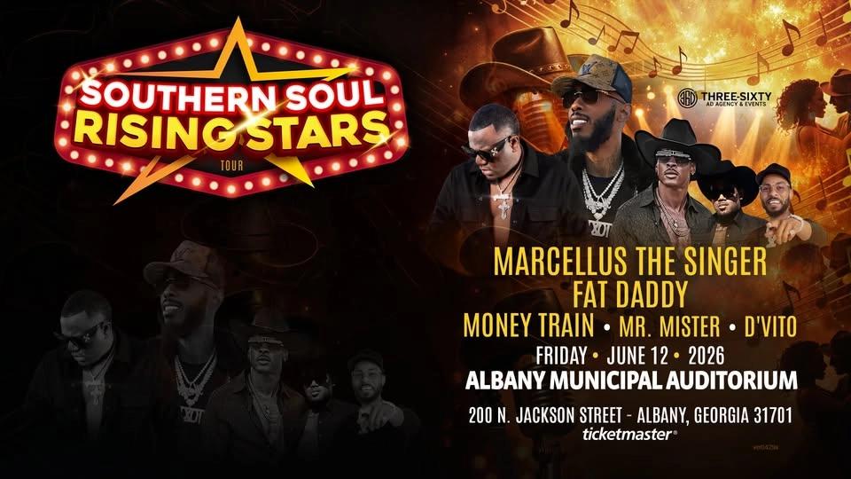 Southern Soul Rising Stars Tour: Marcellus the Singer and Fat Daddy
