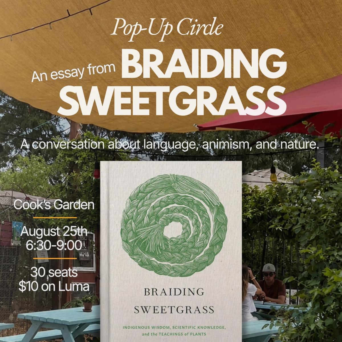 Pop-Up Circle: An Essay from "Braiding Sweetgrass"