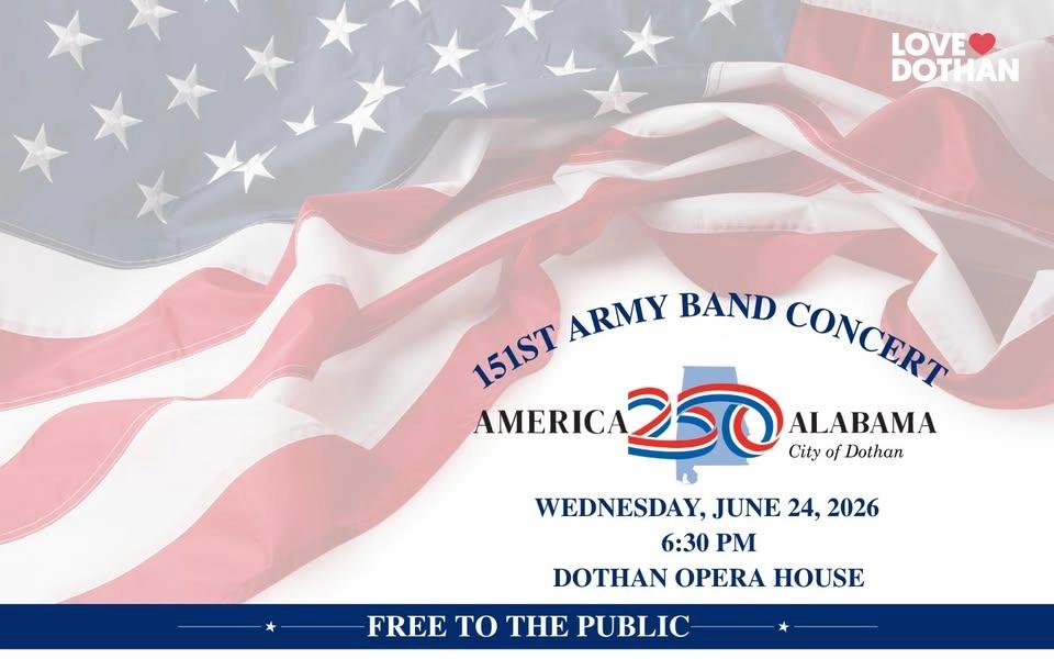 151st Army Band Concert - America 250 Celebration (FREE)