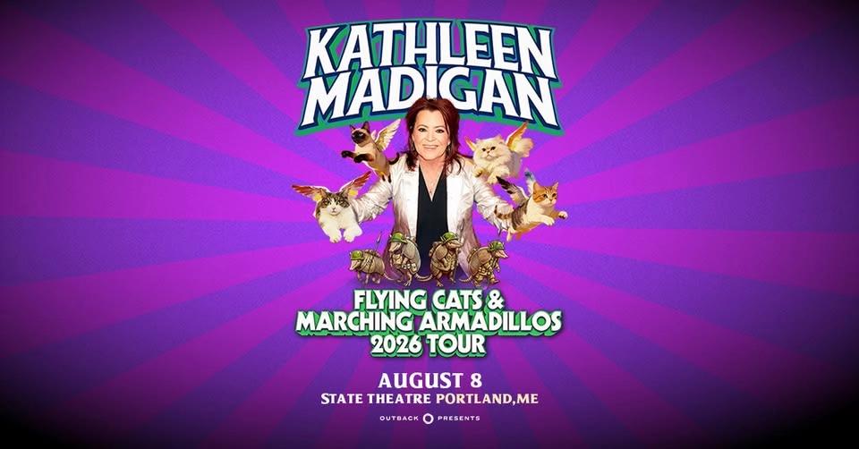 KATHLEEN MADIGAN: FLYING CATS & MARCHING ARMADILLOS TOUR