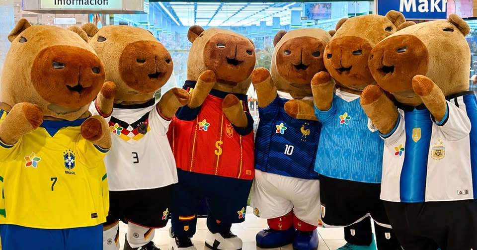 COMPARSA DE CAPIBARAS