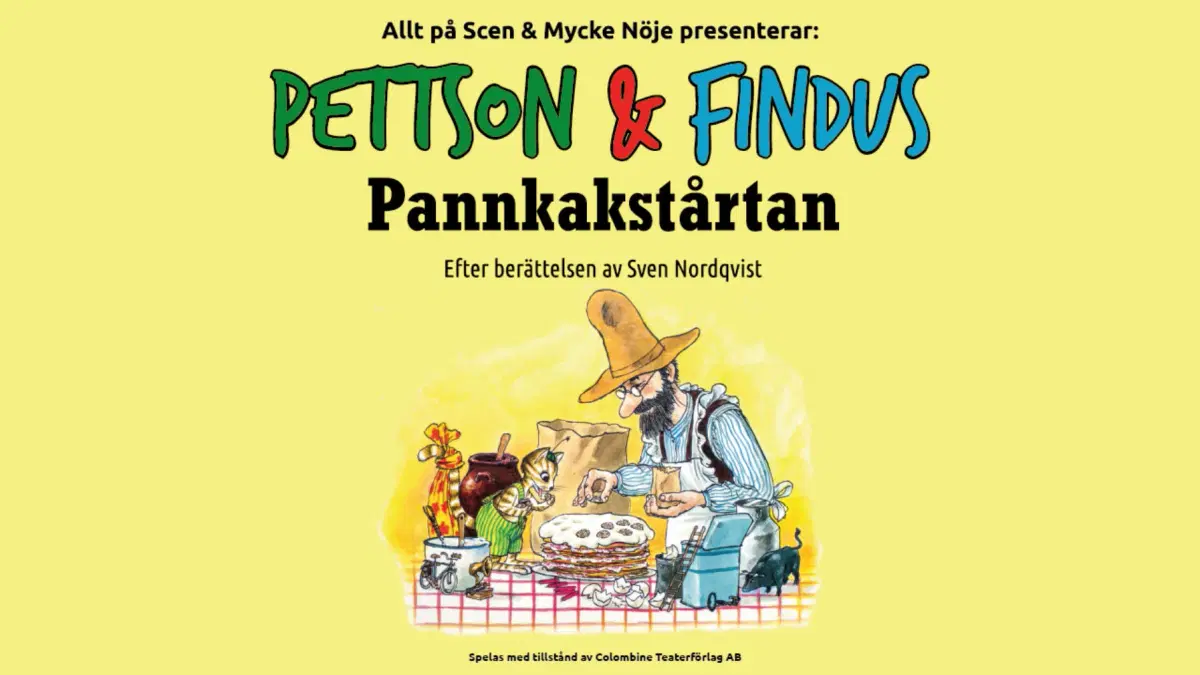 Pettsson och Findus - Pannkakstårtan