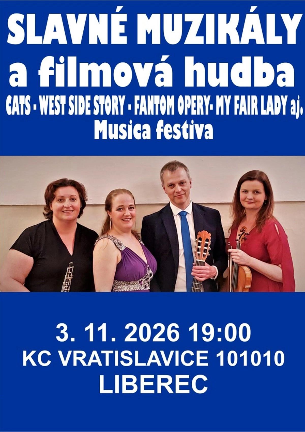 Slavné muzikály a filmová hudba