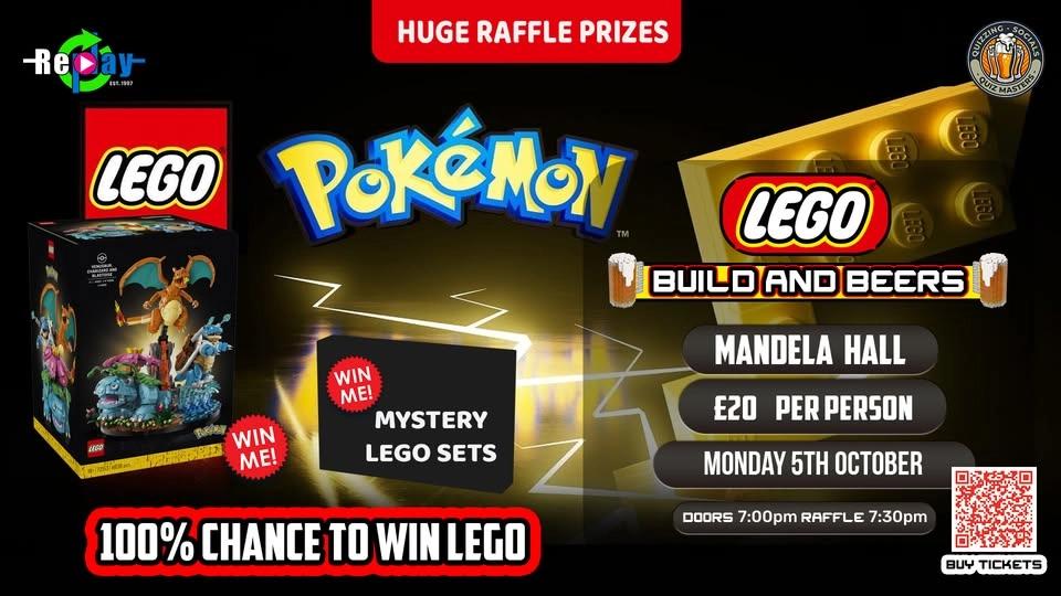 LEGO BUILD AND BEERS 2026 @ MANDELA HALL