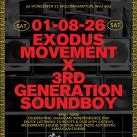 Exodus Movement X 3rd Generation Sound Boy