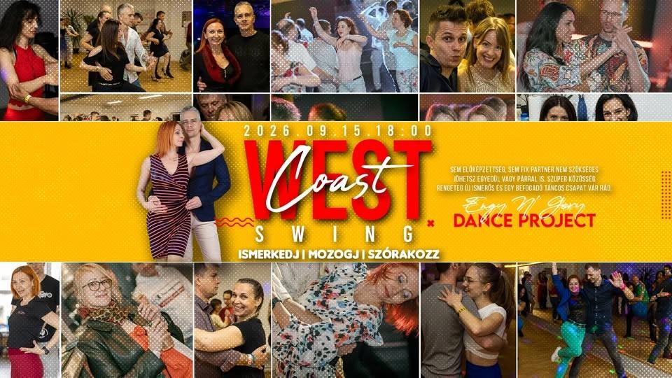 Ingyenes Kezdő West Coast Swing Nyitóóra + 50% Kedvezmény | Debrecen