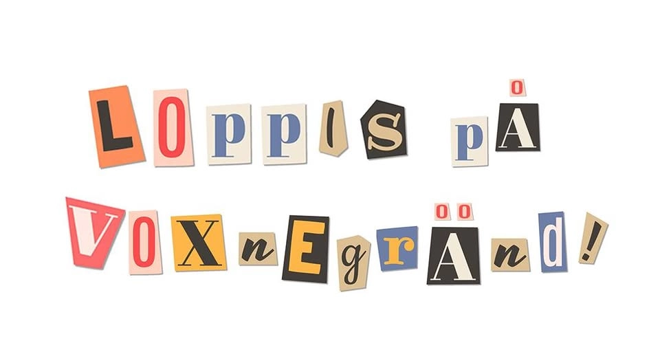 Loppis på Voxnegränd i Bagarmossen