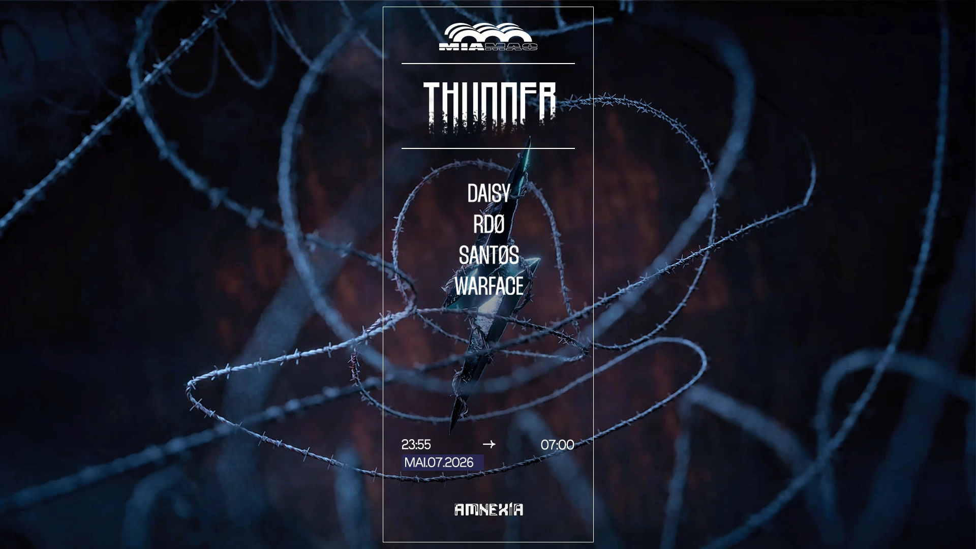 THUNDER: RDØ, WARFACE, Santos & DAISY