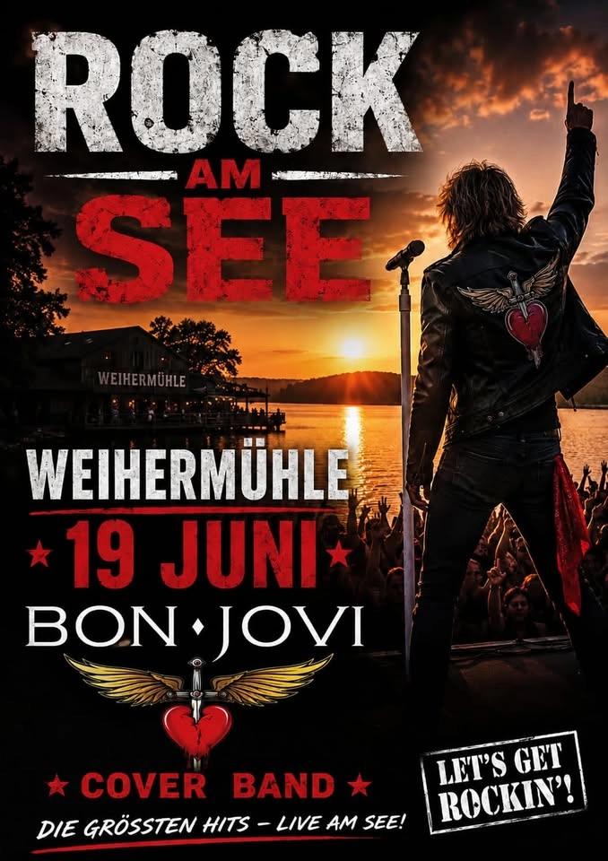 Rock am See: Bon Jovi Coverband Erlebnisbad Weihermühle