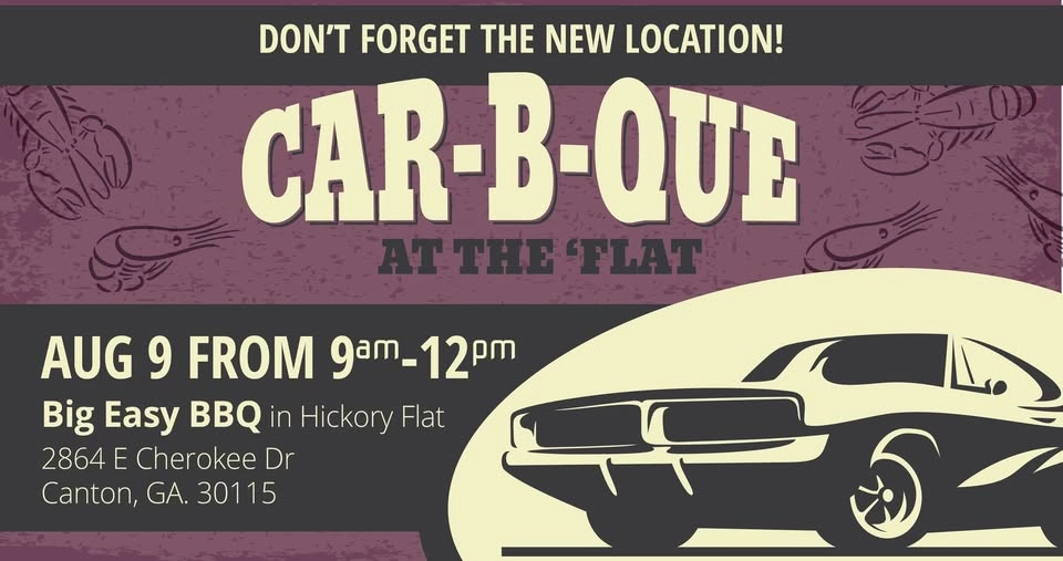 August Car-B-Que at the 'Flat