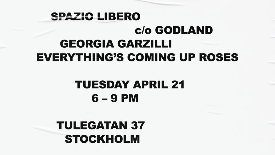 Spazio Libero presents Giorgia Garzilli