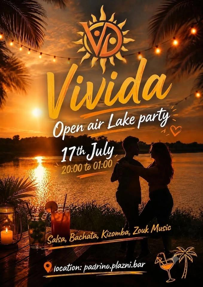 VIVIDA - OPEN AIR LAKE PARTY 🍹