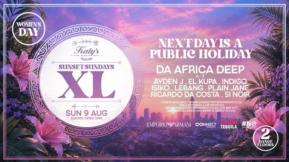 Sunset Sundays XL - Katys Place Bar