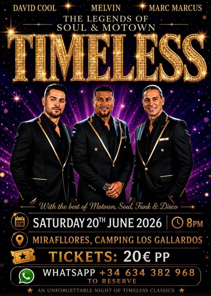 Timeless soul & Motown show